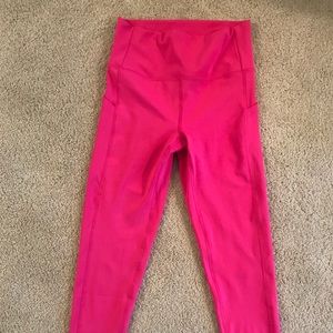 Hot pink leggings
